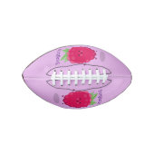 かわいいハッピーラズベリー漫画イラストレーション アメリカンフットボール (正面)