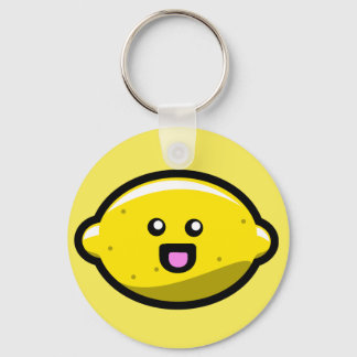 かわいいハッピーレモン キーホルダー