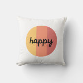 かわいいハッピー装飾用クッション クッション (正面)