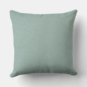 かわいいハッピー雪だるまウィンターブルークリスマス クッション (裏面)