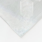 かわいいハッピー雪だるま フリースブランケット (角)