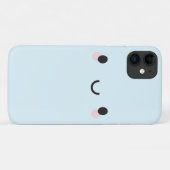 かわいいハッピー顔 Case-Mate iPhoneケース (裏面(横))
