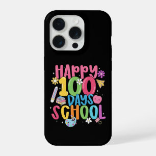 かわいいハッピー100日目入学式 iPhone 15 PROケース