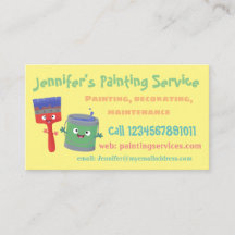 かわいいハッ絵画ピーのサービス漫画の名刺