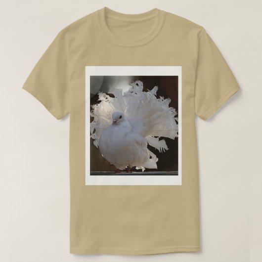 かわいいハト1 Tシャツ (デザイン正面)