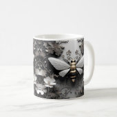 かわいいハニービー好き コーヒーマグカップ (正面右)