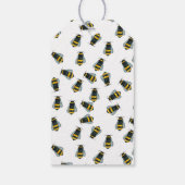 かわいいハニービー誕生日パーティー ギフトタグ (裏面)