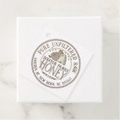 かわいいハニーベアージャールラベルスケップリトルベアーミツバチ フェイバータグ (インサイチュ)