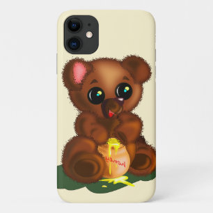 かわいいハニーベア iPhone 11 ケース