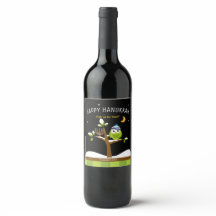 かわいいハヌカーで夜のフクロウをライトアップ&（ユダヤ教）メノラー