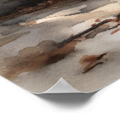 かわいいハバナ犬アートプリントポスター ポスター (角)