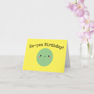 かわいいハピー誕生日  カード
