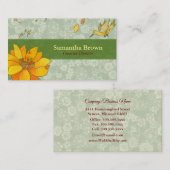 かわいいハミングバードデザイナー 名刺 (正面/裏面)