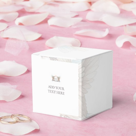 かわいいハミングバ結婚ードズ フェイバーボックス (ウェディング)