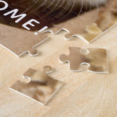 かわいいハムスターこんにちは歓迎ホーム ジグソーパズル (側面)