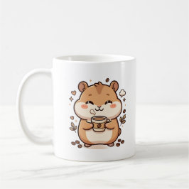 かわいいハムスターのコーヒーマグのクリップアート コーヒーマグカップ