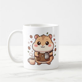 かわいいハムスターのコーヒーマグキャラ コーヒーマグカップ