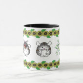 かわいいハムスターの変形 マグカップ (中央)