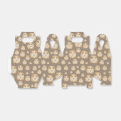 かわいいハムスターの茶色のパターン フェイバーボックス (折り畳みなし)