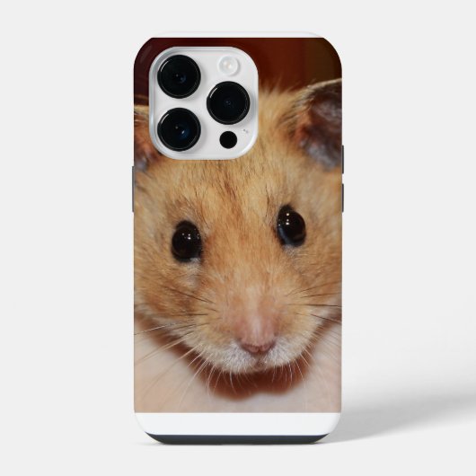 かわいいハムスターのiPhone/iPadケース iPhoneケース (裏面)