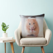 かわいいハムスターは動物を愛す クッション (椅子)