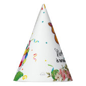 かわいいハムスターをテーマにした子どもの誕生日パーティー パーティーハット (左)