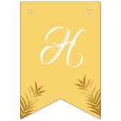 かわいいハムスターグリーンをテーマにした子どもの誕生日パーティー バンティングフラッグ (第2の旗)