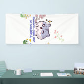 かわいいハムスターバナー 横断幕 (トレードショー)