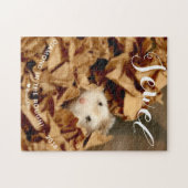 かわいいハムスター宝石 ジグソーパズル (横)