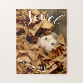 かわいいハムスター宝石 ジグソーパズル