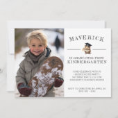 かわいいハムスター幼稚園卒業招待状 招待状 (正面)