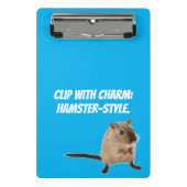 かわいいハムスター手帳 ミニクリップボード (正面)