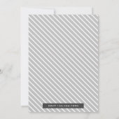 かわいいハムスター誕生日パーティーの招待状 招待状 (裏面)