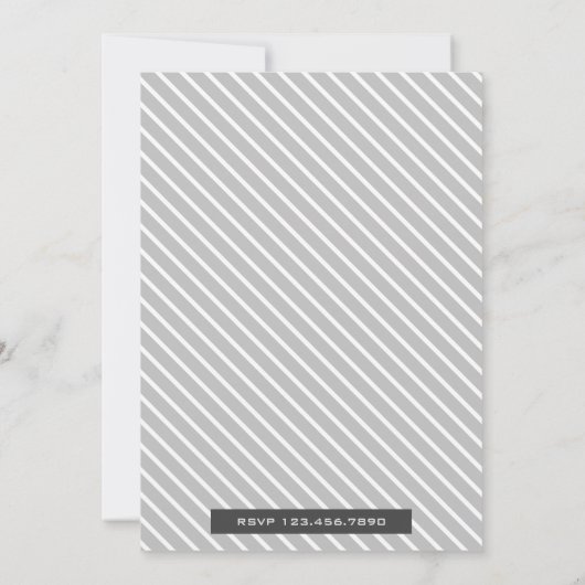 かわいいハムスター誕生日パーティーの招待状 招待状 (裏面)