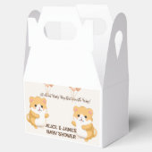 かわいいハムスター赤ちゃんシャワー フェイバーボックス (オープン)