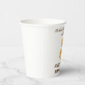 かわいいハムスター赤ちゃんシャワー 紙コップ (右)