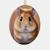 かわいいハムスター セラミックオーナメント (右)