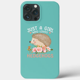 かわいいハリネズミが好きな少女 過去記事 iPhone 13 PRO MAXケース