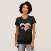 かわいいハリネズミのカップル Tシャツ (正面フル)