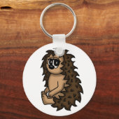 かわいいハリネズミのキーホルダー キーホルダー (正面)