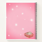 かわいいハリネズミのクリスマス ノートブック (裏面)