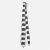 かわいいハリネズミのサンダー_コーブ ネクタイ (正面)