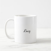 かわいいハリネズミのマグのカスタムでパーソナライズなハリネズミのマグ コーヒーマグカップ (左)