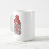 かわいいハリネズミのマグカップ コーヒーマグカップ (正面左)