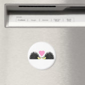 かわいいハリネズミの恋 マグネット (インサイチュ (食洗機))