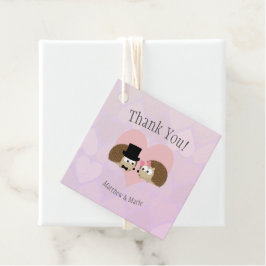 かわいいハリネズミを愛してありがとう フェイバータグ