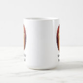 かわいいハリネズミ動物ワールド最高ののボーナスパパ コーヒーマグカップ (中央)