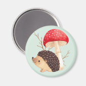 かわいいハリネズミ磁石 マグネット (正面/裏面)