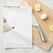 かわいいハリネズミ キッチンタオル (四つ折り)