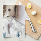 かわいいハリネズミ キッチンタオル (四つ折り)